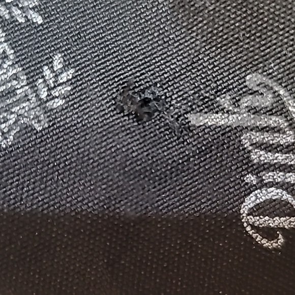 Victoria's Secret PINK Logo Graphic Large Gym Beach Tote Bag Black - Picture 7 of 8